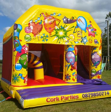 Bouncing Castle with Slide Cobh