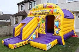 Bounce House with Slide Hire Cobh